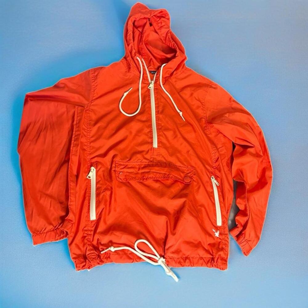 2010 red american eagle windbreaker